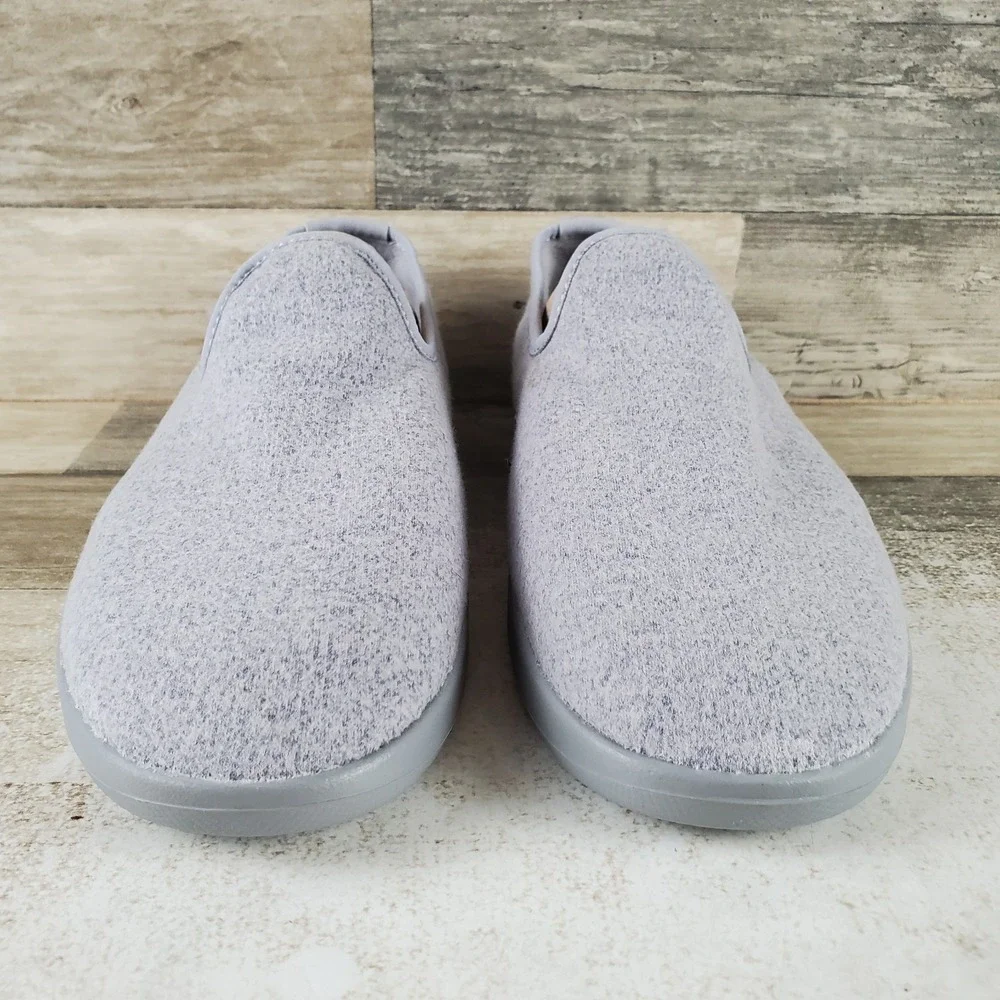 Allbirds Wool Loungers Mens Loafers Shoes Sz 9 Gray Comfort Round Toe Slip On